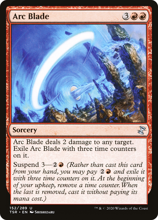 Arc Blade (TSR-152) - Time Spiral Remastered Foil - Premium MTG Single from Wizards of the Coast - Just $0.39! Shop now at Game Crave Tournament Store