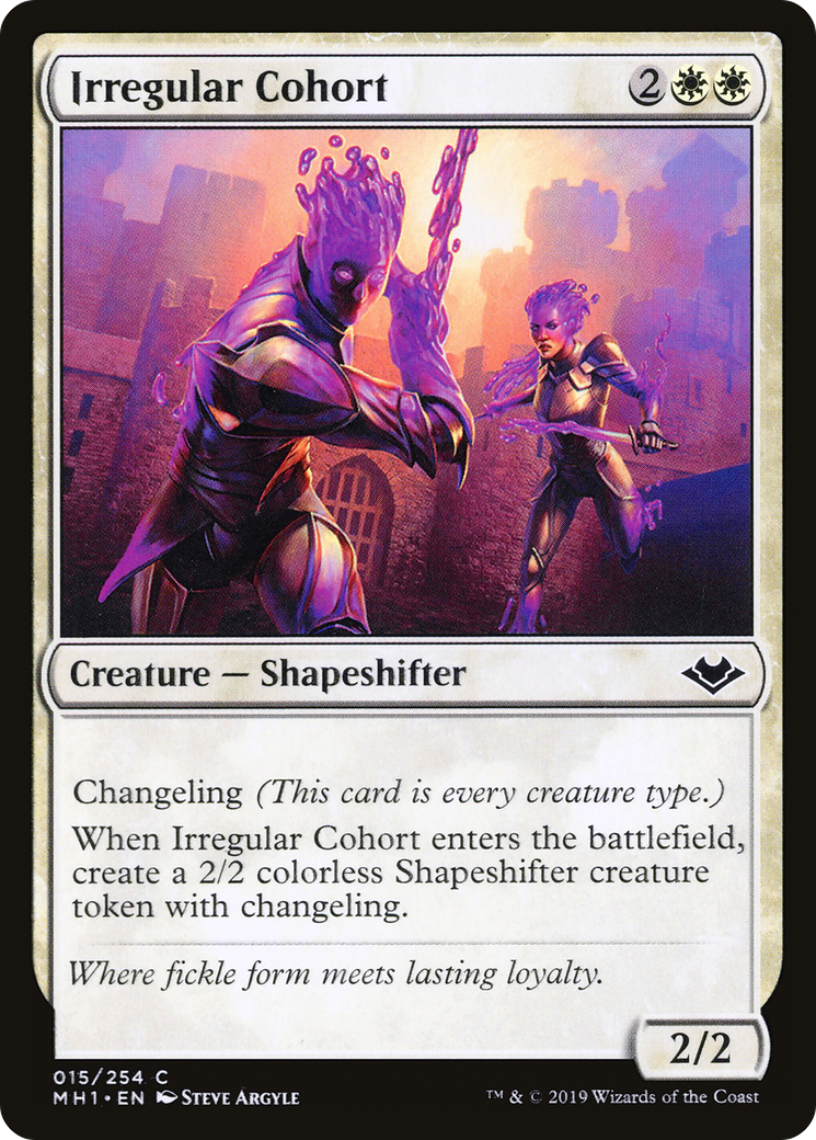 Irregular Cohort (MH1-015) - Modern Horizons - Premium MTG Single from Wizards of the Coast - Just $0.25! Shop now at Game Crave Tournament Store