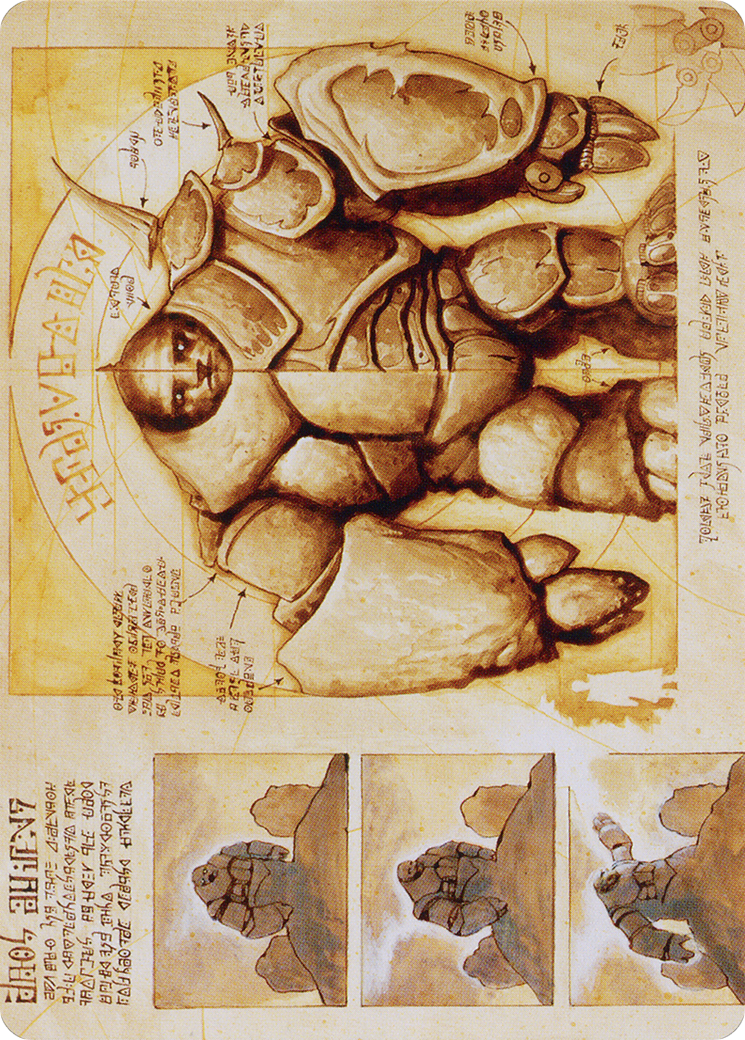 Precursor Golem // Precursor Golem (ABRO-072) - The Brothers' War Art Series (Borderless) - Premium MTG Single from Wizards of the Coast - Just $0! Shop now at Game Crave Tournament Store