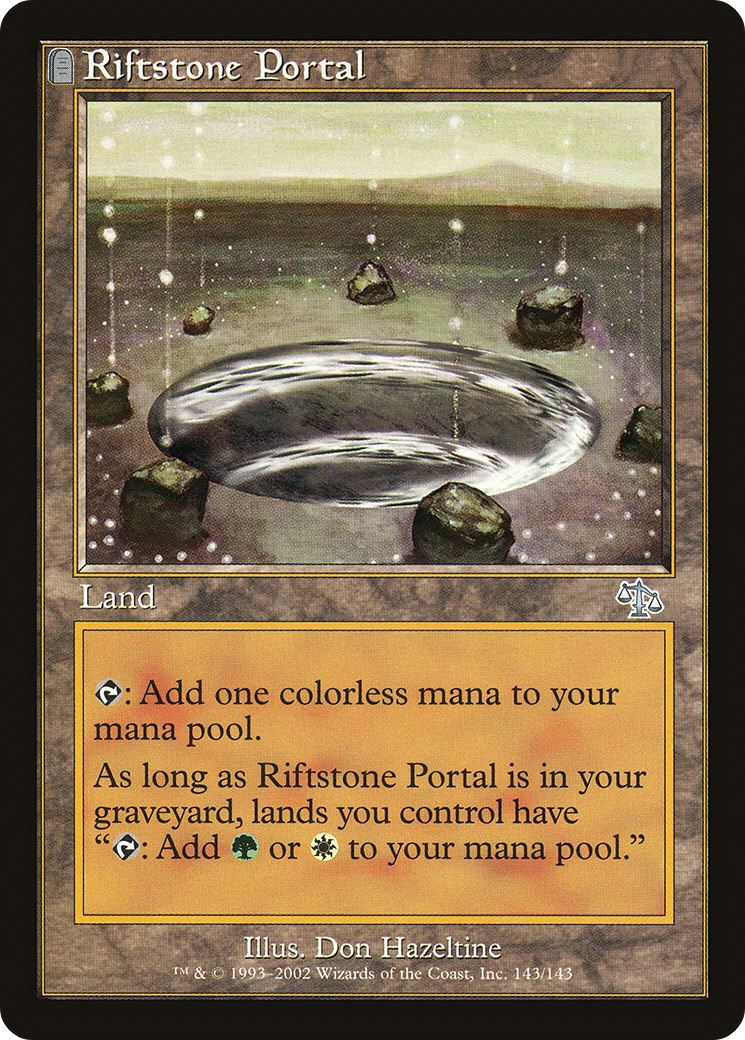 Riftstone Portal (JUD-143) - Judgment: (tombstone) - Premium MTG Single from Wizards of the Coast - Just $0.62! Shop now at Game Crave Tournament Store