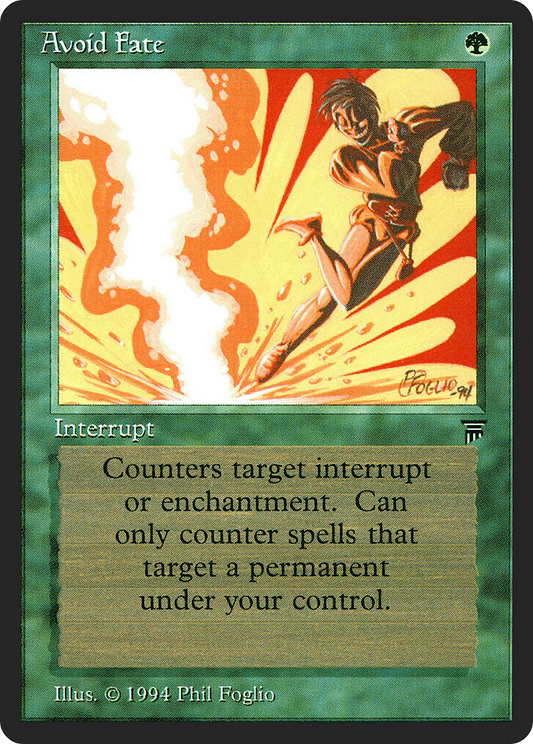 Avoid Fate (LEG-175) - Legends - Premium MTG Single from Wizards of the Coast - Just $1.67! Shop now at Game Crave Tournament Store