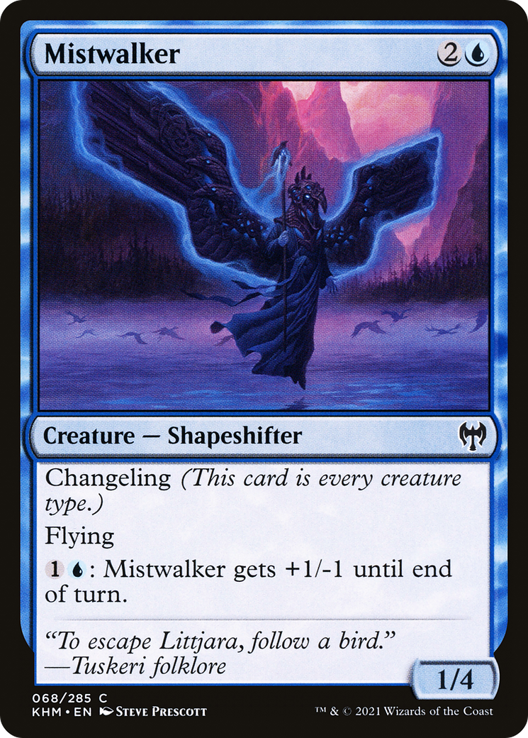 Mistwalker (KHM-068) - Kaldheim - Premium MTG Single from Wizards of the Coast - Just $0.25! Shop now at Game Crave Tournament Store