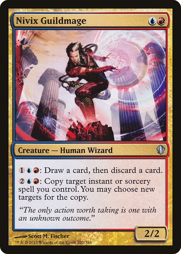 Nivix Guildmage (C13-202) - Commander 2013 - Premium MTG Single from Wizards of the Coast - Just $0.23! Shop now at Game Crave Tournament Store