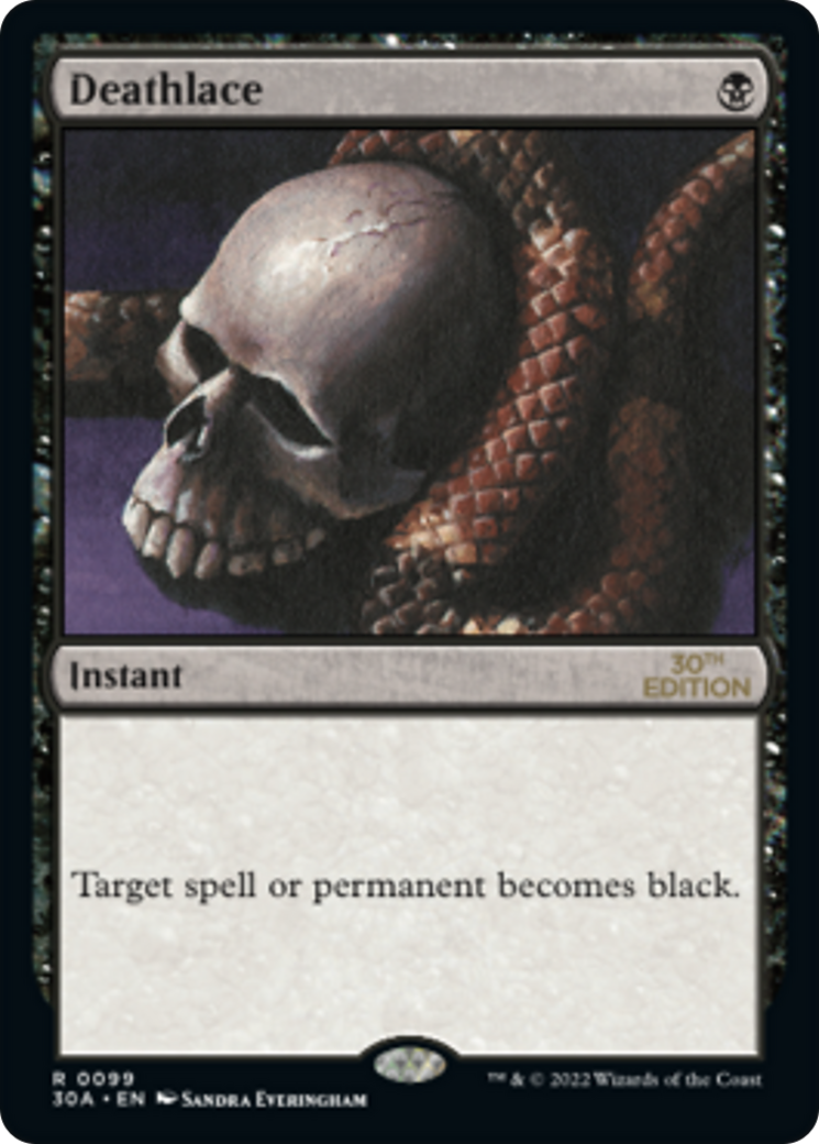 Deathlace (30A-099) - 30th Anniversary Edition - Premium MTG Single from Wizards of the Coast - Just $4.35! Shop now at Game Crave Tournament Store