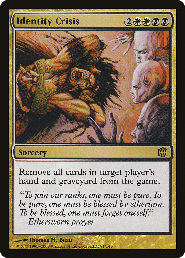 Identity Crisis (ARB-081) - Alara Reborn Foil - Premium MTG Single from Wizards of the Coast - Just $1.13! Shop now at Game Crave Tournament Store