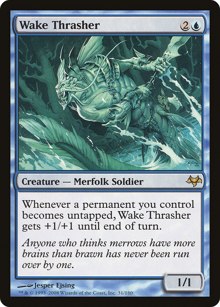 Wake Thrasher (EVE-031) - Eventide - Premium MTG Single from Wizards of the Coast - Just $0.44! Shop now at Game Crave Tournament Store
