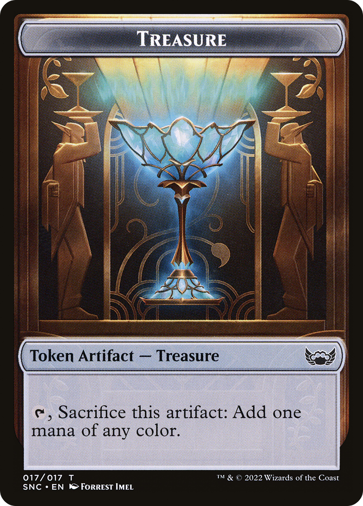 Treasure (TSNC-017) - Streets of New Capenna Tokens Foil - Premium MTG Single from Wizards of the Coast - Just $0! Shop now at Game Crave Tournament Store