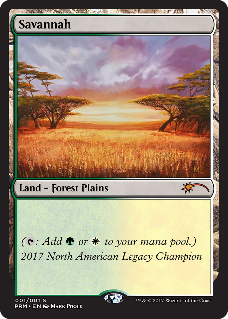 Savannah (OLGC-2017NA) - Legacy Championship - Premium MTG Single from Wizards of the Coast - Just $0! Shop now at Game Crave Tournament Store