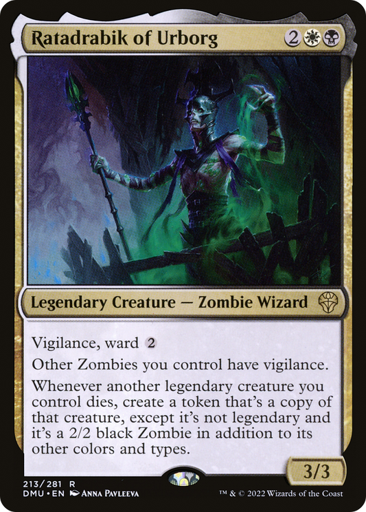 Ratadrabik of Urborg (DMU-213) - Dominaria United - Premium MTG Single from Wizards of the Coast - Just $0.22! Shop now at Game Crave Tournament Store
