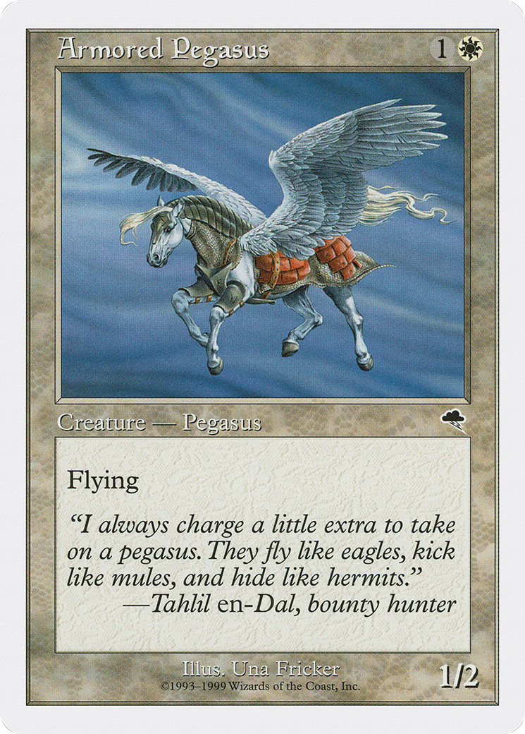 Armored Pegasus (BRB-007) - Battle Royale Box Set - Premium MTG Single from Wizards of the Coast - Just $0.25! Shop now at Game Crave Tournament Store