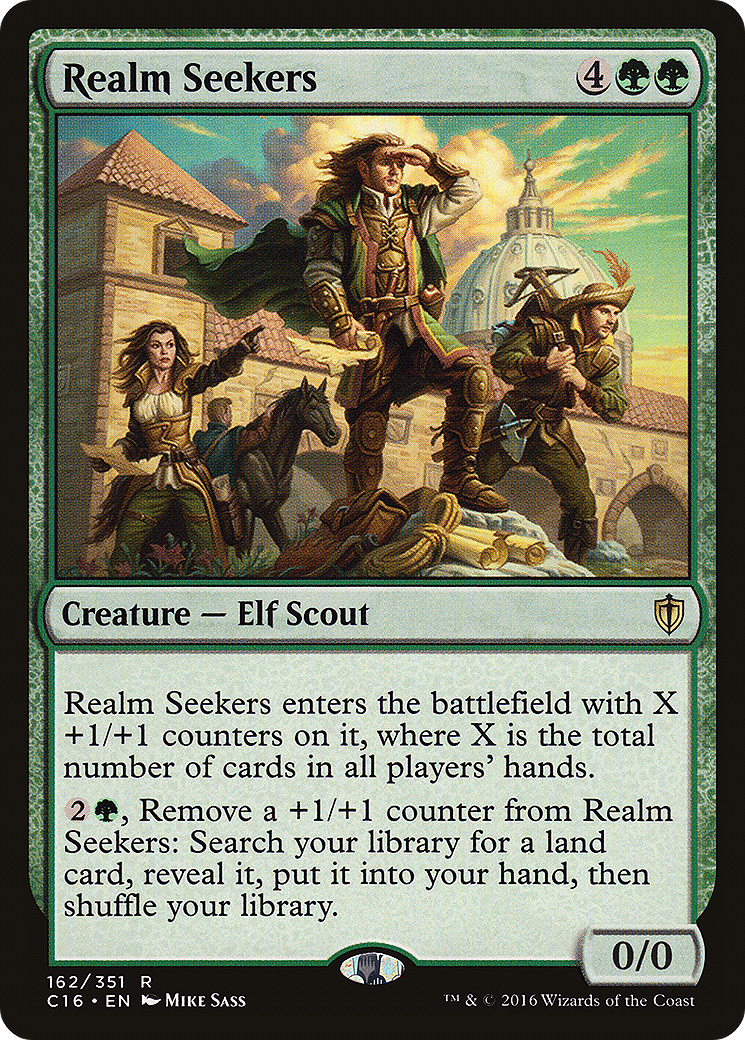 Realm Seekers (C16-162) - Commander 2016 - Premium MTG Single from Wizards of the Coast - Just $0.08! Shop now at Game Crave Tournament Store