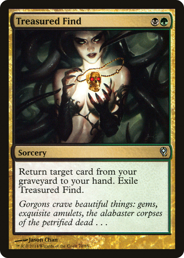 Treasured Find (DDM-070) - Duel Decks: Jace vs. Vraska - Premium MTG Single from Wizards of the Coast - Just $0.26! Shop now at Game Crave Tournament Store