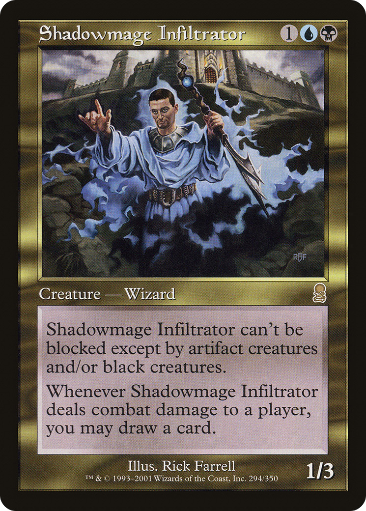 Shadowmage Infiltrator (ODY-294) - Odyssey - Premium MTG Single from Wizards of the Coast - Just $0.46! Shop now at Game Crave Tournament Store