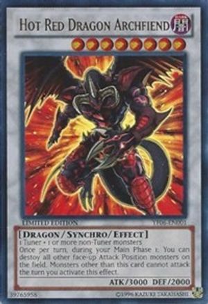 Hot Red Dragon Archfiend (YF06-EN001) - Yu-Gi-Oh! 5D's Manga Promotional Cards Limited - Premium Yugioh Single from Konami - Just $2.88! Shop now at Game Crave Tournament Store