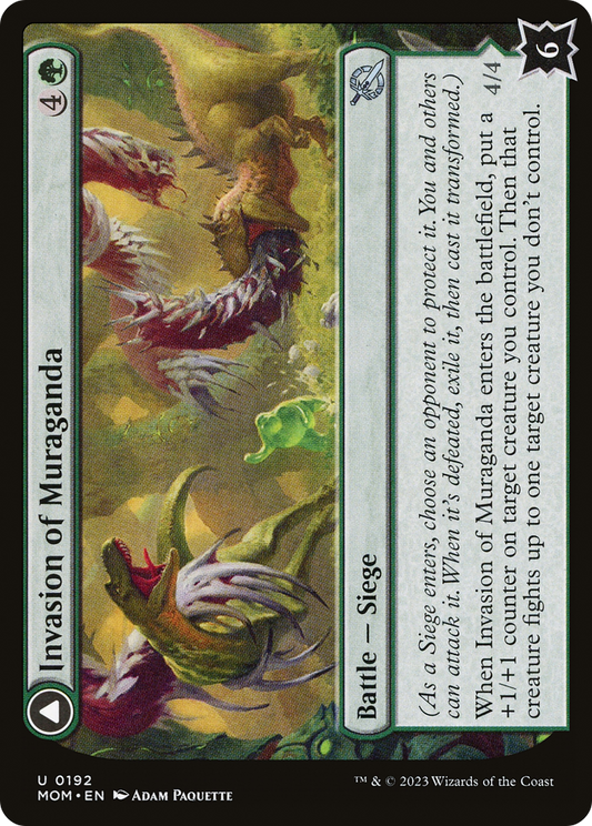 Invasion of Muraganda // Primordial Plasm (MOM-192) - March of the Machine Foil - Premium MTG Single from Wizards of the Coast - Just $0.08! Shop now at Game Crave Tournament Store
