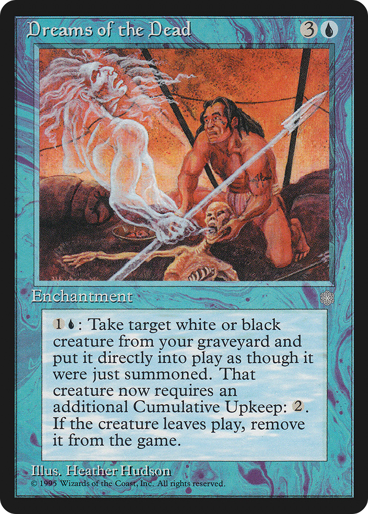 Dreams of the Dead (ICE-066) - Ice Age - Premium MTG Single from Wizards of the Coast - Just $0.08! Shop now at Game Crave Tournament Store
