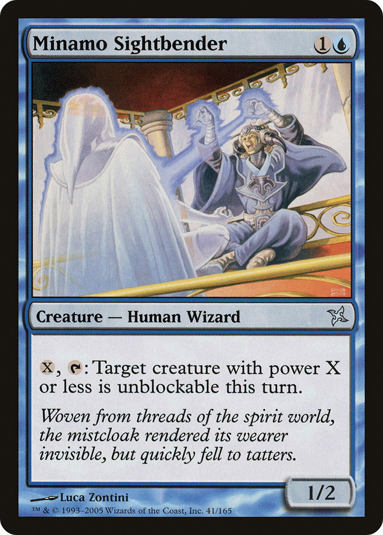 Minamo Sightbender (BOK-041) - Betrayers of Kamigawa - Premium MTG Single from Wizards of the Coast - Just $0.08! Shop now at Game Crave Tournament Store