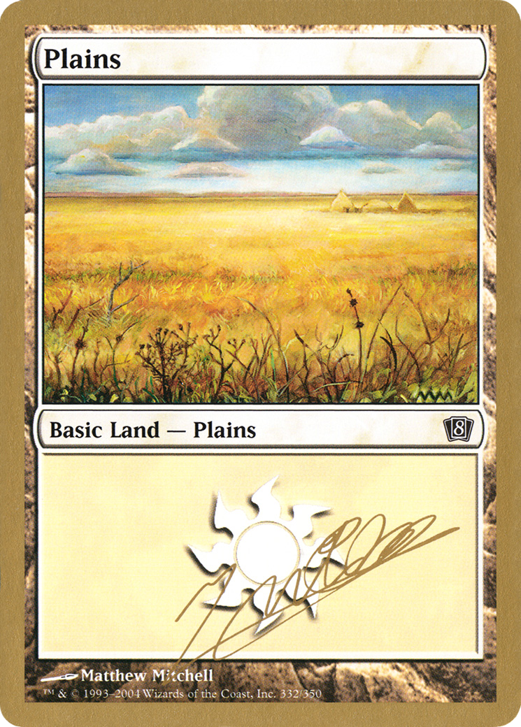 Plains (WC04-JN332) - World Championship Decks 2004 - Premium MTG Single from Wizards of the Coast - Just $0.14! Shop now at Game Crave Tournament Store