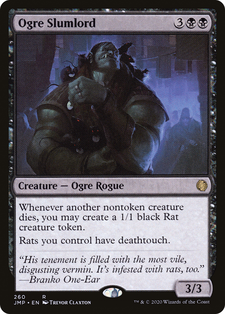 Ogre Slumlord (JMP-260) - Jumpstart - Premium MTG Single from Wizards of the Coast - Just $0.26! Shop now at Game Crave Tournament Store