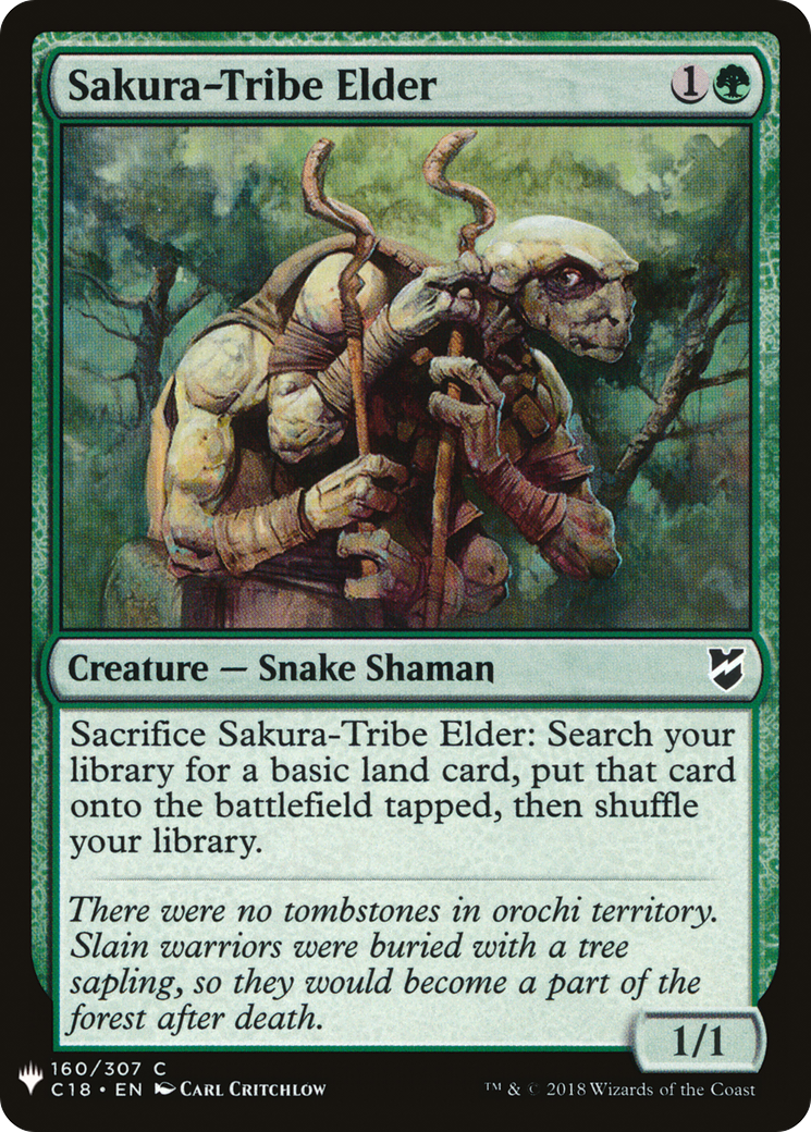 Sakura-Tribe Elder (MB1-1322) - Mystery Booster - Premium MTG Single from Wizards of the Coast - Just $0.14! Shop now at Game Crave Tournament Store