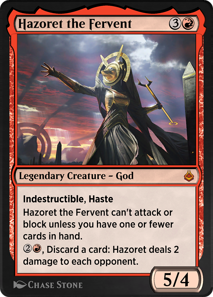 Hazoret the Fervent (AKR-159) - Amonkhet Remastered - Premium MTG Single from Wizards of the Coast - Just $0! Shop now at Game Crave Tournament Store