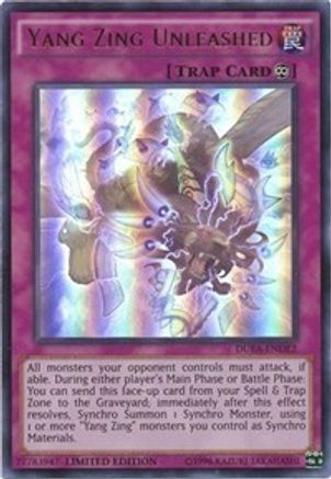Yang Zing Unleashed (DUEA-ENDE2) - Duelist Alliance: Deluxe Edition Limited - Premium Yugioh Single from Konami - Just $0.23! Shop now at Game Crave Tournament Store