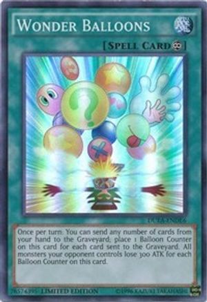 Wonder Balloons (DUEA-ENDE6) - Duelist Alliance: Deluxe Edition Limited - Premium Yugioh Single from Konami - Just $0.25! Shop now at Game Crave Tournament Store
