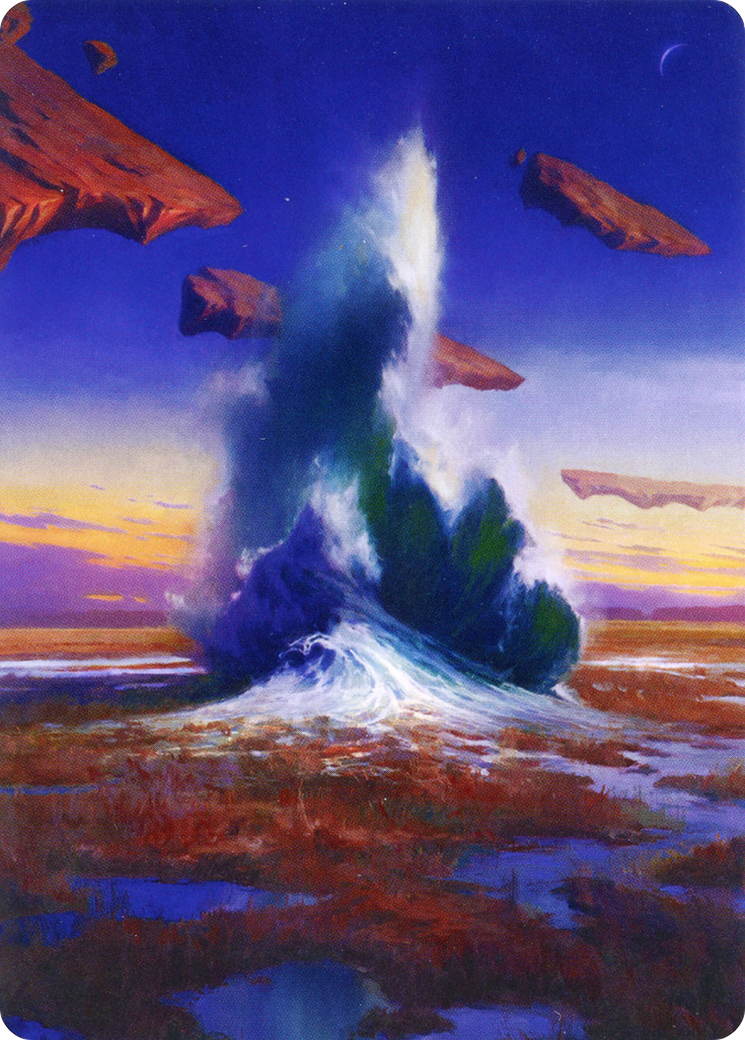 Flooded Strand // Flooded Strand (AZNR-029) - Zendikar Rising Art Series (Borderless) - Premium MTG Single from Wizards of the Coast - Just $0! Shop now at Game Crave Tournament Store