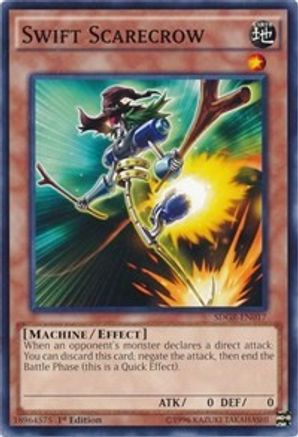 Swift Scarecrow (SDGR-EN017) - Structure Deck: Geargia Rampage 1st Edition - Premium Yugioh Single from Konami - Just $0.25! Shop now at Game Crave Tournament Store