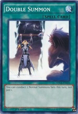Double Summon (SDGR-EN026) - Structure Deck: Geargia Rampage 1st Edition - Premium Yugioh Single from Konami - Just $0.27! Shop now at Game Crave Tournament Store