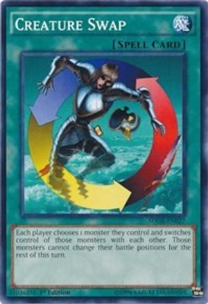 Creature Swap (SDGR-EN027) - Structure Deck: Geargia Rampage 1st Edition - Premium Yugioh Single from Konami - Just $0.25! Shop now at Game Crave Tournament Store