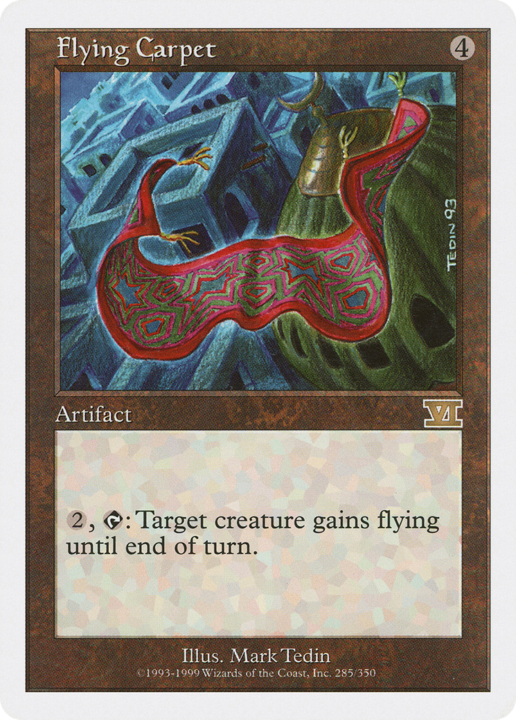 Flying Carpet (6ED-285) - Classic Sixth Edition - Premium MTG Single from Wizards of the Coast - Just $0.28! Shop now at Game Crave Tournament Store