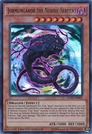 Jormungardr the Nordic Serpent (LC05-EN001) - Legendary Collection 5D's Limited - Premium Yugioh Single from Konami - Just $0.24! Shop now at Game Crave Tournament Store
