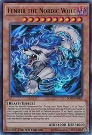 Fenrir the Nordic Wolf (LC05-EN002) - Legendary Collection 5D's Limited - Premium Yugioh Single from Konami - Just $0.25! Shop now at Game Crave Tournament Store