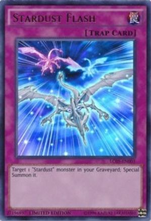 Stardust Flash (LC05-EN003) - Legendary Collection 5D's Limited - Premium Yugioh Single from Konami - Just $0.25! Shop now at Game Crave Tournament Store