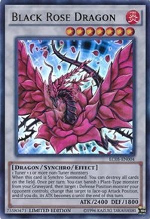 Black Rose Dragon (LC05-EN004) (LC05-EN004) - Legendary Collection 5D's Limited - Premium Yugioh Single from Konami - Just $0.47! Shop now at Game Crave Tournament Store