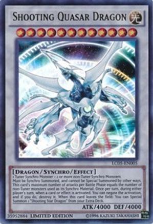 Shooting Quasar Dragon (LC05-EN005) - Legendary Collection 5D's Limited - Premium Yugioh Single from Konami - Just $2.65! Shop now at Game Crave Tournament Store