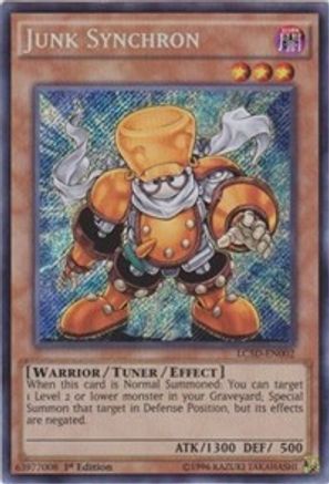 Junk Synchron (LC5D-EN002) - Legendary Collection 5D's 1st Edition - Premium Yugioh Single from Konami - Just $5.26! Shop now at Game Crave Tournament Store