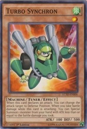 Turbo Synchron (LC5D-EN006) - Legendary Collection 5D's 1st Edition - Premium Yugioh Single from Konami - Just $0.33! Shop now at Game Crave Tournament Store