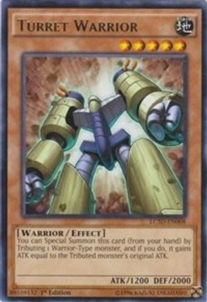 Turret Warrior (LC5D-EN008) - Legendary Collection 5D's 1st Edition - Premium Yugioh Single from Konami - Just $0.09! Shop now at Game Crave Tournament Store