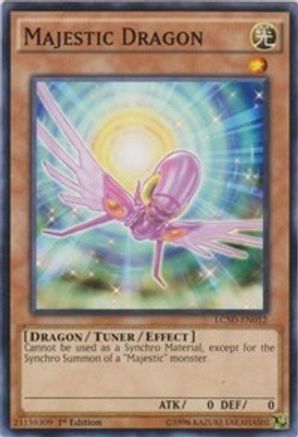 Majestic Dragon (LC5D-EN012) - Legendary Collection 5D's 1st Edition - Premium Yugioh Single from Konami - Just $0.32! Shop now at Game Crave Tournament Store