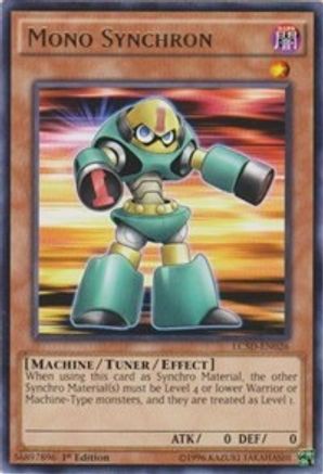 Mono Synchron (LC5D-EN026) - Legendary Collection 5D's 1st Edition - Premium Yugioh Single from Konami - Just $1.17! Shop now at Game Crave Tournament Store