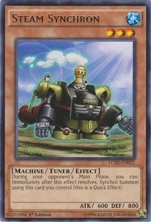 Steam Synchron (LC5D-EN027) - Legendary Collection 5D's 1st Edition - Premium Yugioh Single from Konami - Just $0.44! Shop now at Game Crave Tournament Store