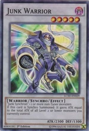 Junk Warrior (LC5D-EN029) - Legendary Collection 5D's 1st Edition - Premium Yugioh Single from Konami - Just $1.07! Shop now at Game Crave Tournament Store