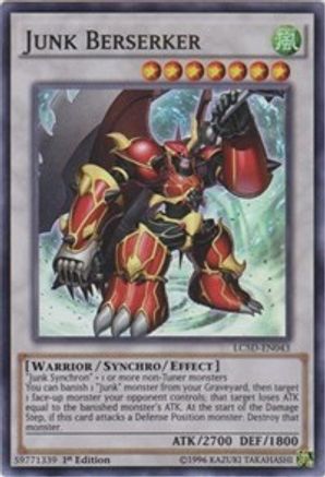 Junk Berserker (LC5D-EN043) - Legendary Collection 5D's 1st Edition - Premium Yugioh Single from Konami - Just $2.42! Shop now at Game Crave Tournament Store