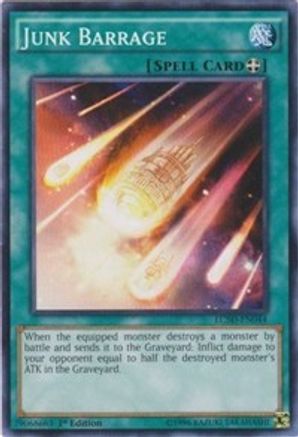 Junk Barrage (LC5D-EN044) - Legendary Collection 5D's 1st Edition - Premium Yugioh Single from Konami - Just $0.28! Shop now at Game Crave Tournament Store