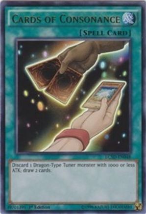 Cards of Consonance (LC5D-EN048) - Legendary Collection 5D's 1st Edition - Premium Yugioh Single from Konami - Just $0.71! Shop now at Game Crave Tournament Store
