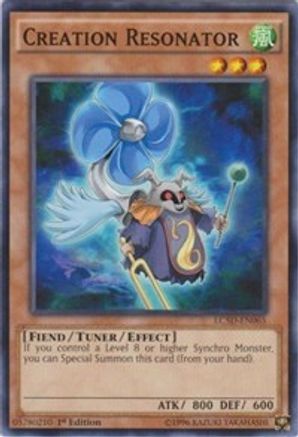 Creation Resonator (LC5D-EN065) - Legendary Collection 5D's 1st Edition - Premium Yugioh Single from Konami - Just $0.26! Shop now at Game Crave Tournament Store