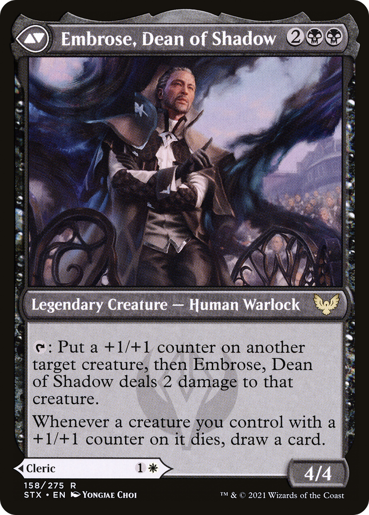 Shaile, Dean of Radiance // Embrose, Dean of Shadow (STX-158) - Strixhaven: School of Mages Foil - Premium MTG Single from Wizards of the Coast - Just $0.31! Shop now at Game Crave Tournament Store