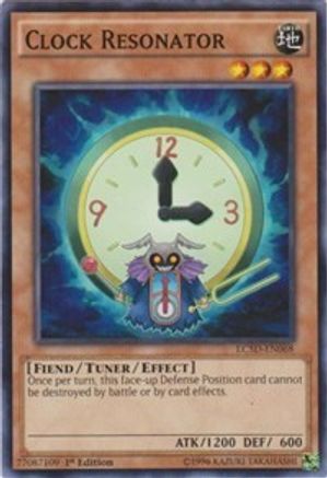Clock Resonator (LC5D-EN068) - Legendary Collection 5D's 1st Edition - Premium Yugioh Single from Konami - Just $0.30! Shop now at Game Crave Tournament Store
